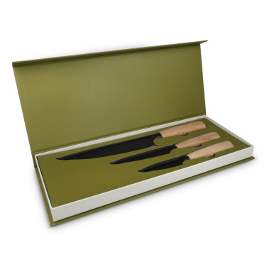 InSideOut 3 Stück Essential Messer Set Ravn, Holz, Produktbild (2)