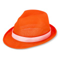Polyestermütze mit band, Orange