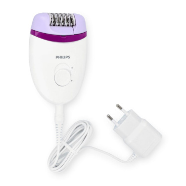 BRP505|Philips Satinelle Kompakt-Epilierer mit Kabel & kabellosem Bikini-Trimmer, Weiss, Produktbild (3)