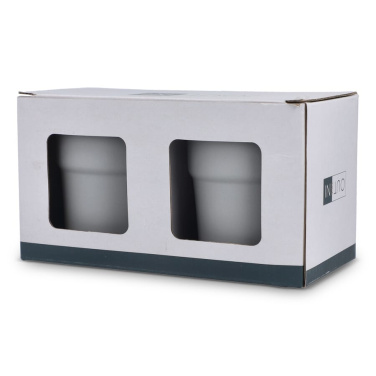 InSideOut Cup Fika Becher 2er Set 280 ml, Grau, Produktbild (4)