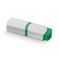 Textmarker Mini, Weiss / Grün
