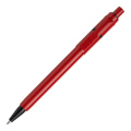 Kugelschreiber Baron Extra hardcolour, Rot / Schwarz