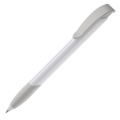 Kugelschreiber Apollo Hardcolour, Weiss / Silber