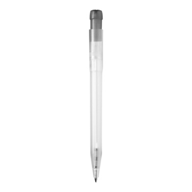 Kugelschreiber Ingeo TM Pen Clear Transparent, Ecru / Schwarz, Produktbild (3)