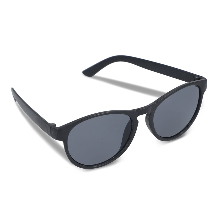 Sonnenbrille Weizenstroh Erde UV400, Schwarz, Produktbild (1)