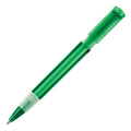 Kugelschreiber S40 Grip Transparent, Transparent / Grün