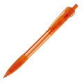 Kugelschreiber Cosmo Grip Transparent, Transparent / Rosa