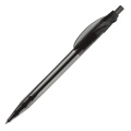 Kugelschreiber Cosmo Transparent, Transparent / Schwarz