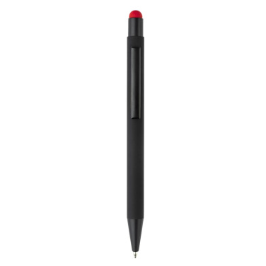 New York schwarz Gummiert Stylus, Schwarz / Rot, Produktbild (4)