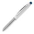Stylus Kugelschreiber Shine, Weiss / Dunkelblau