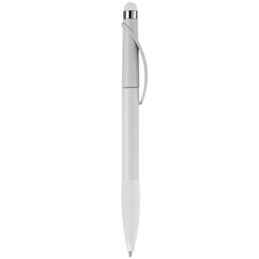 Kugelschreiber Cosmo Stylus, Weiss / Weiss, Produktbild (4)