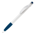 Kugelschreiber Cosmo Stylus, Weiss / Dunkelblau