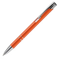 Kugelschreiber Alicante Special, Dunkelbraun / Orange