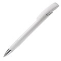 Kugelschreiber Zorro Hardcolour, Weiss / Weiss