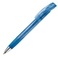 Kugelschreiber Zorro Transparent, Transparent / Blau