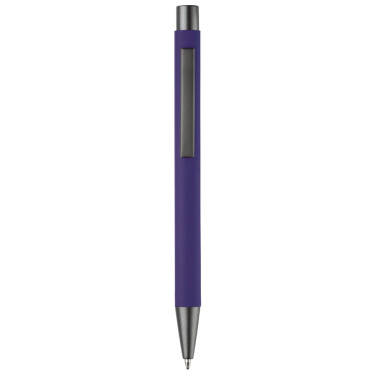 Metallkugelschreiber New York Softtouch, Purple, Produktbild (3)