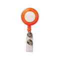 Namensschildhalter, Transparent / Orange