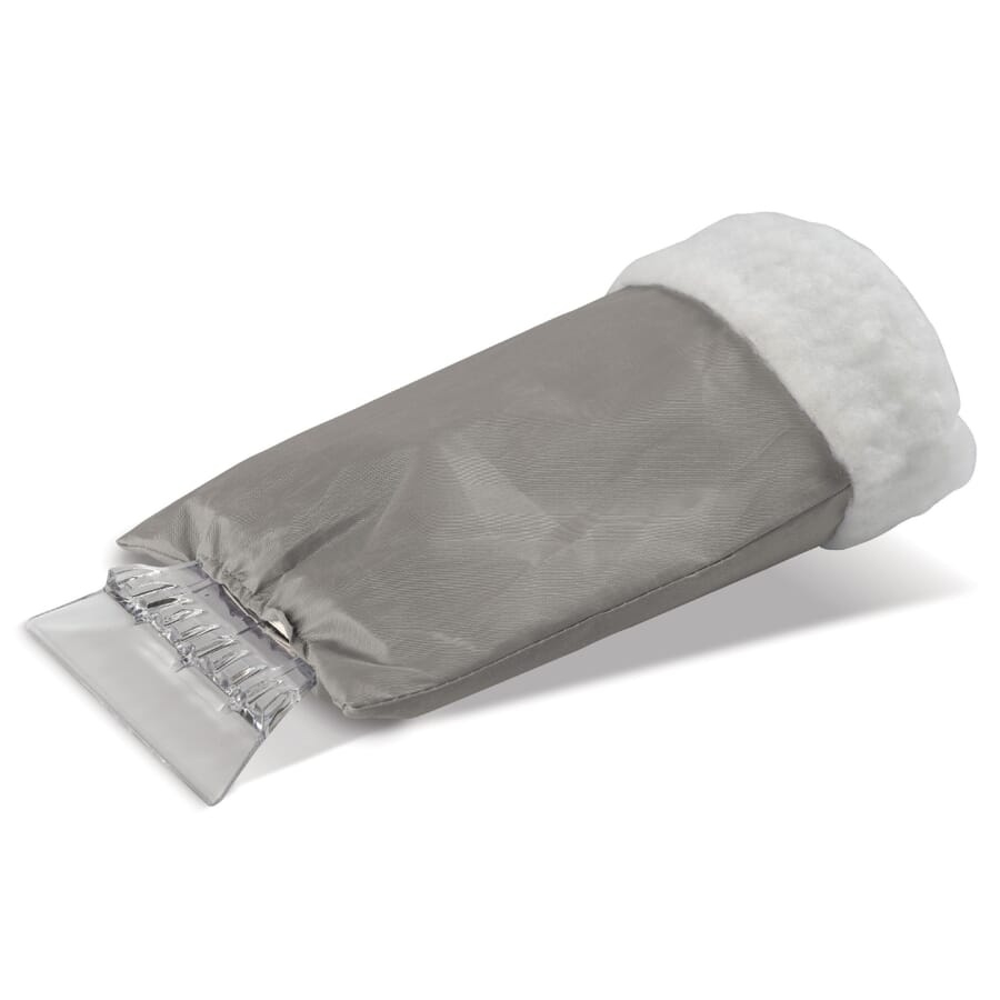 Eiskratzer mit Handschuh, Grau, Produktbild (1)