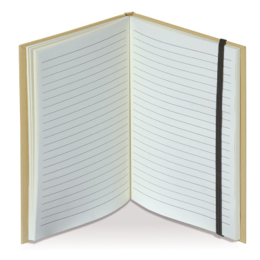 Karton Notizbuch A5, Braun, Produktbild (2)