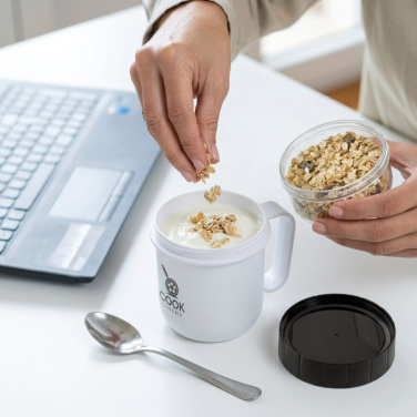 Lunchbecher to-go 520+230 ml, Weiss, Produktbild (2)