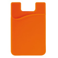 Telefon Silikon Kartenhalter, Orange