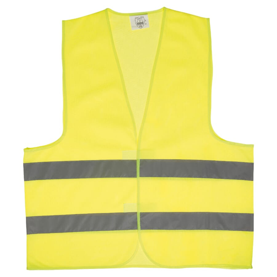 Sicherheitsweste Erwachsene, Gelb, Produktbild (1)