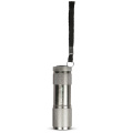 LED-Taschenlampe aus Aluminium, Silber