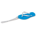 Kofferanhänger Slipper, Blau