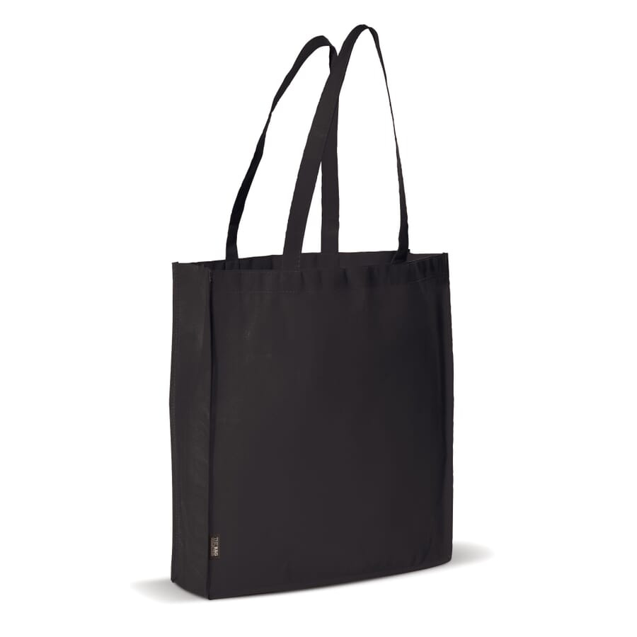 Tragetasche Non-Woven 75g/m², Schwarz, Produktbild (1)