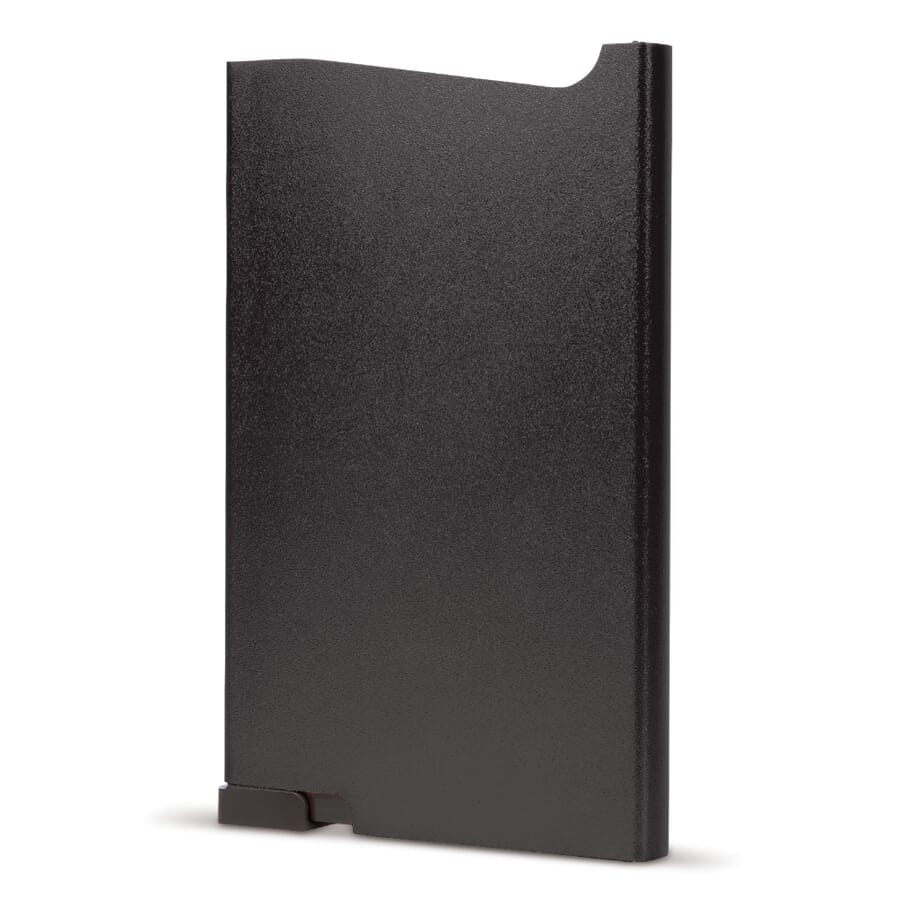Aluminium Kartenhalter, Schwarz, Produktbild (1)