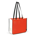 Einkaufstasche im Querformat PP Non-Woven 120g/m², Rot