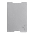 Kartenhalter Anti Skim (Hard Case), Silber