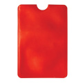 Kartenhalter Soft Anti Skim, Rot