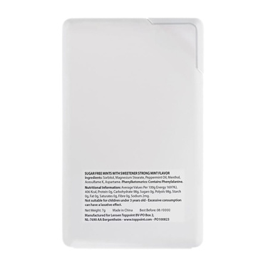 Pfefferminzspender, Weiss, Produktbild (3)