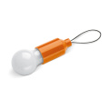 Schlüsselanhänger Glühlampe, Orange