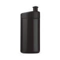 Sportflasche Design 500 ml, Schwarz