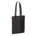Umhängetasche Baumwolle OEKO-TEX® 140g/m² 38x42 cm, Schwarz