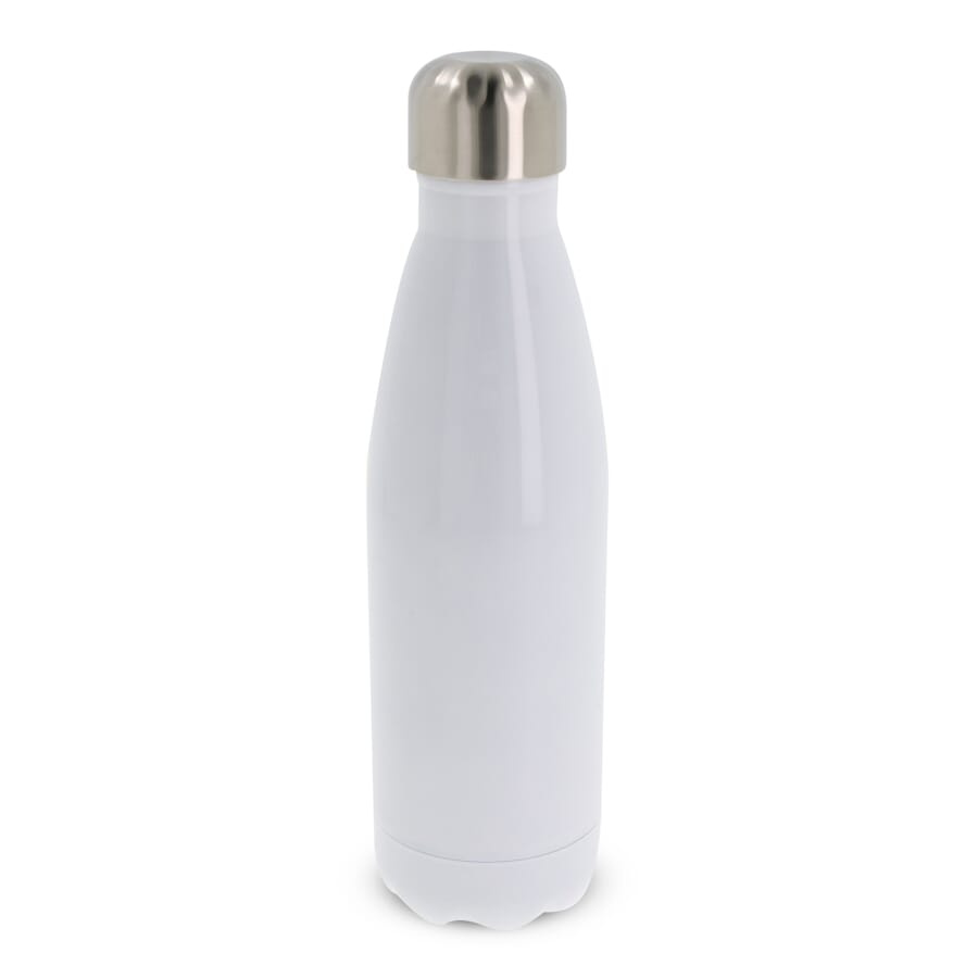 Flasche Swing Sublimation 500 ml, Weiss / Silber, Produktbild (1)