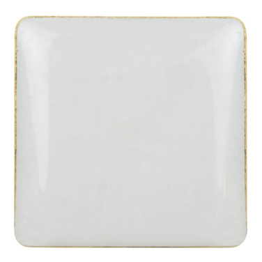 Metall Pin, quadratisch 15x15 mm, Gold Satin, Produktbild (2)