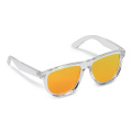Mia R-PC Sonnenbrille UV400, Transparent / Rot