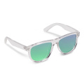 Mia R-PC Sonnenbrille UV400, Transparent / Grün