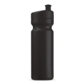 Sportflasche Design 750 ml, Schwarz