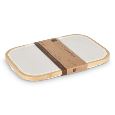 InSideOut faltbarer Korb mit Deckel Sogne 38 x 26 x 25 cm rPET, Ecru, Produktbild (4)