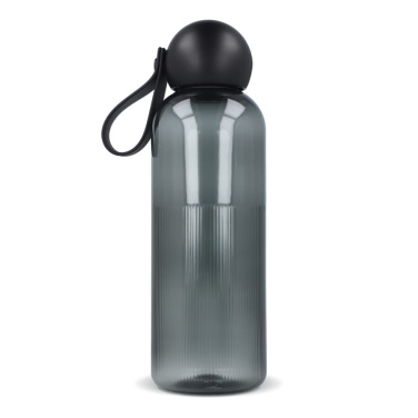 Sagaform Ture Wasserflasche 600 ml, Transparent / Schwarz, Produktbild (3)