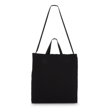 Tragetasche aus Baumwolle OEKO-TEX® 40 x 13 x 44 cm 220g/m², Schwarz, Produktbild (3)