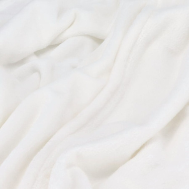 Korallenfleece-Decke OEKO-TEX® Sublimation 130 x 170 cm 270 g/m², Weiss, Produktbild (3)