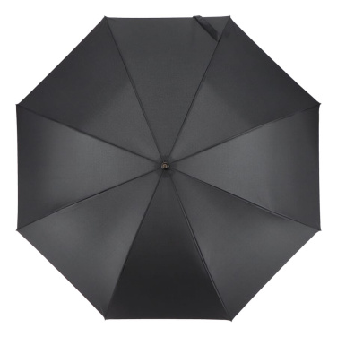 Emerantia 190T Pongee 23" Stockschirm Auto offen, Schwarz, Produktbild (3)