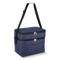 R-PET 600D Doppelfach-Kühltasche 30 x 20 x 24 cm 12L, Dunkelblau