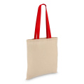 Tragetasche aus Baumwolle OEKO-TEX® 38 x 42 cm 140g/m², Rot