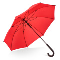 Verdure 190T Pongee 23" windproof Hakenschirm Auto open, Rot